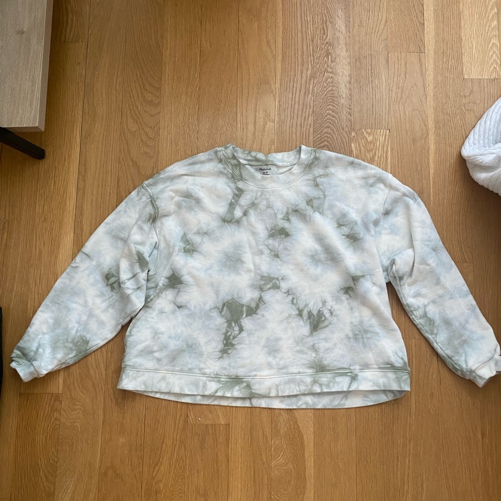 Tie dye print sweatshirt
